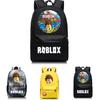Детский школьный рюкзак Roblox с узором, звездным фоном и большой вместимостью