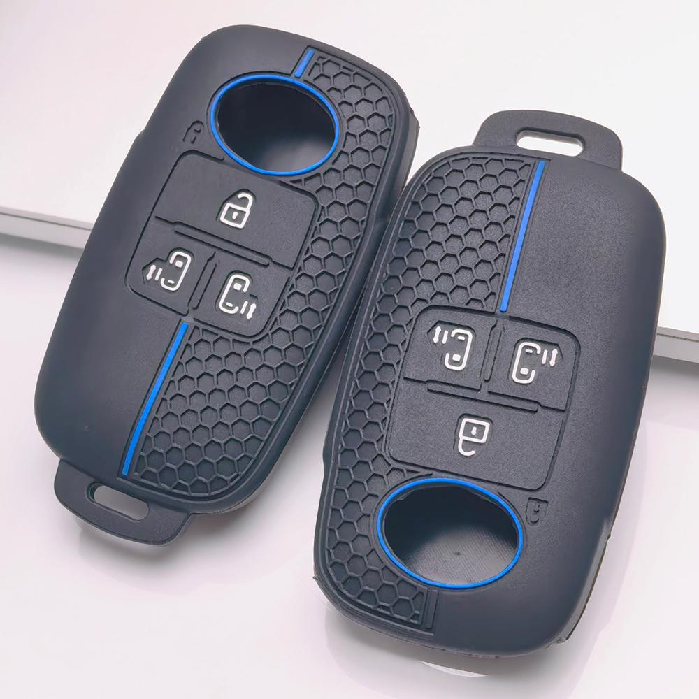 Силиконовый чехол для смарт-ключа Toyota Raize Tanto Rex Ativa Daihatsu Rocky Tanto Subaru Rex, с сотовой текстурой, ударопрочный, аксессуар-оболочка для умного ключа