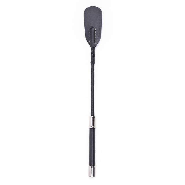 Bondage Boutique Slim Leather Riding Crop Horse Whip Pony Spanking Knout BDSM Lash Fetish Flogger Sex Toys for Women/Couples