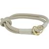 Dog Collar - TRIXIE - Half-Slip - Grey - Medium Size - Adult