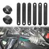 Motorcycle Rubber Cable Tie Rubber Cable Management Belt Elastic Tough Rubber Cable Organizer Motorcycle Accessories