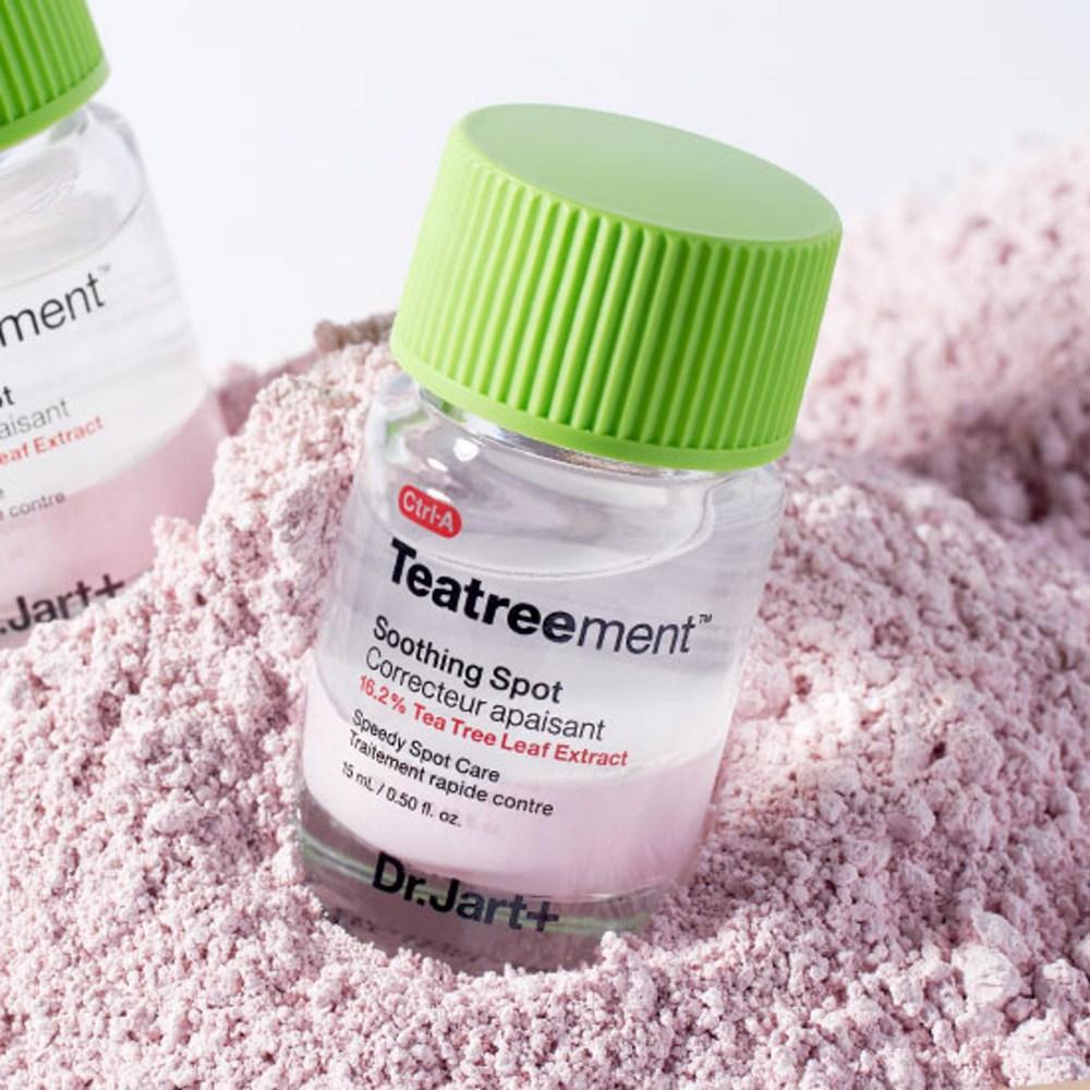 Доктор. Jart Control A Tea Treatment Soothing Spot 15 мл + набор ватных тампонов 30 шт., 1 комплект