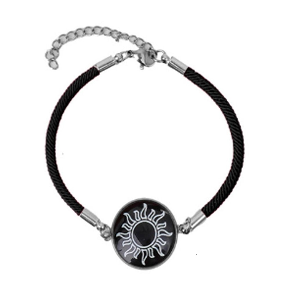 1 пара регулируемых плетеных браслетов, светящийся веревочный браслет, ретро браслет для пары, парный браслет