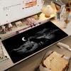Wolf Mouse Pad Anti Slip Rubber Edge Locked Thickened Laptop Gaming Desk Mat