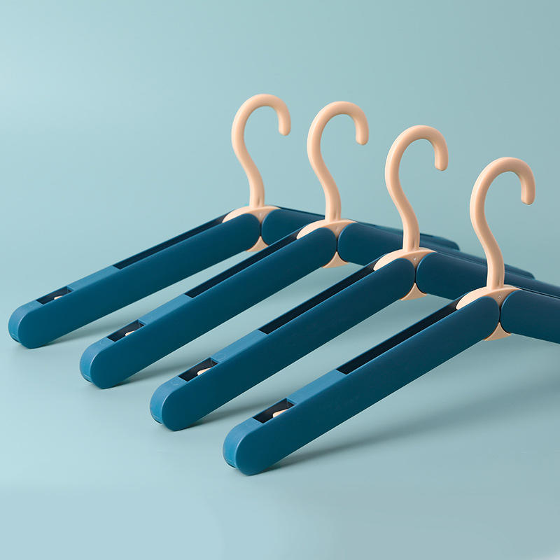 Складные дорожные вешалки Легкие Складные Экономящие место со скрытыми прищепками для подвешивания пиджаков брюк Идеально для путешествий шкафа дома ежедневного использования