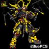 HUIQIBAO Black Myth Wukong Mech Model Building Blocks DIY Destiny Man Armor Robot Set Decorative Ornaments Bricks Toys for Adult
