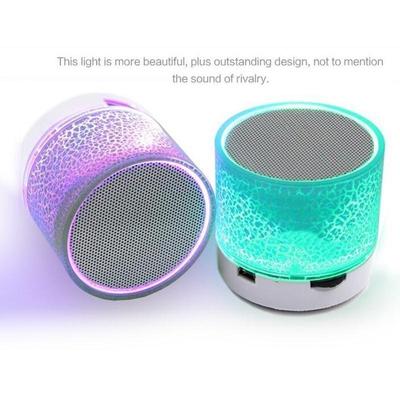 Мини-динамик Bluetooth Беспроводной динамик Красочный светодиодный TF-карта USB-сабвуфер