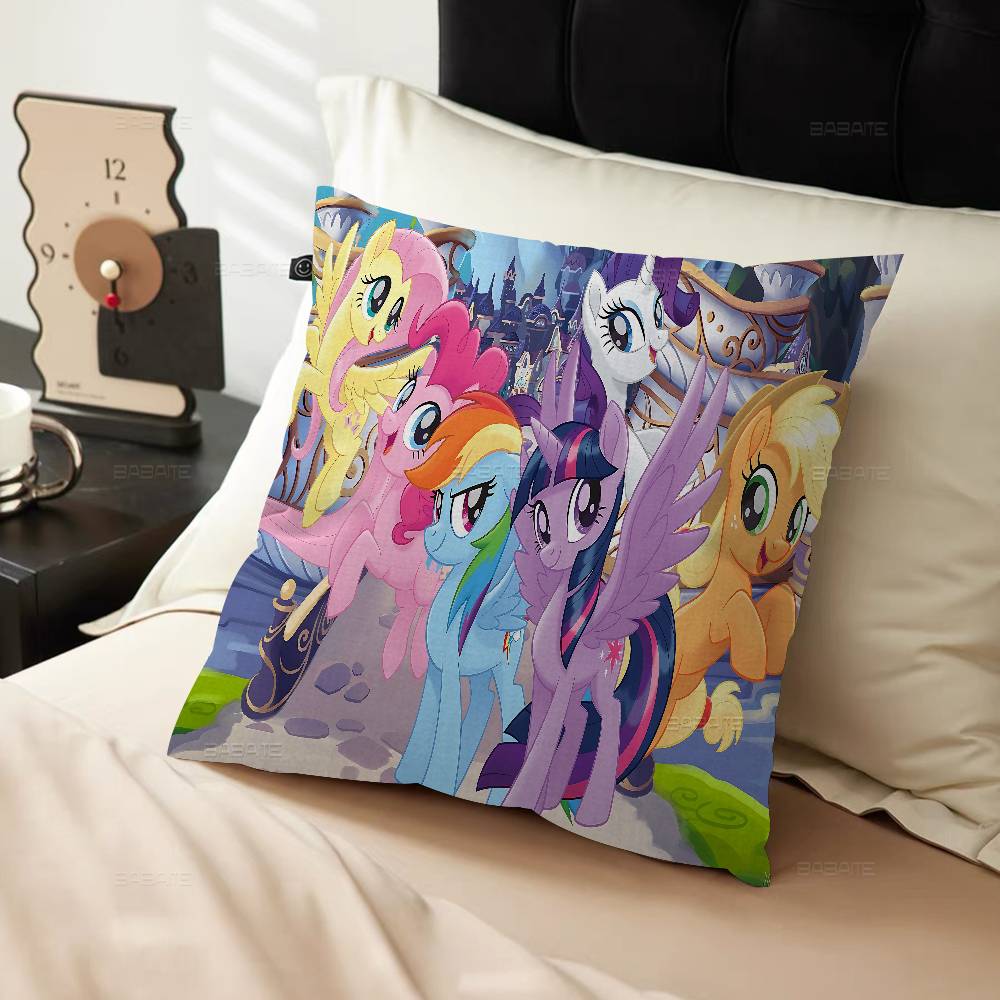 Мультяшная Подушка My L-LittleS P-PonyS Аниме Подушка Подушка для Дивана Подушка под Голову Подушка-Подушка 45x45 См Модная
