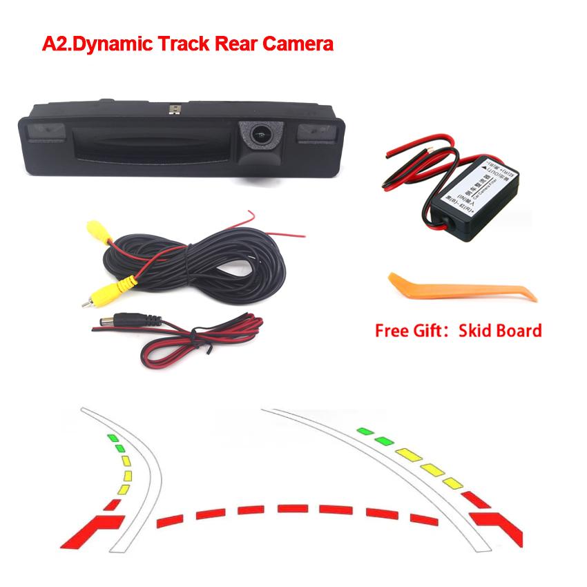 HD камера на ручке багажника для Ford Focus Mk4 C519 2018 2019 2020 2025 CCD ночное видение водонепроницаемая резервная камера заднего вида