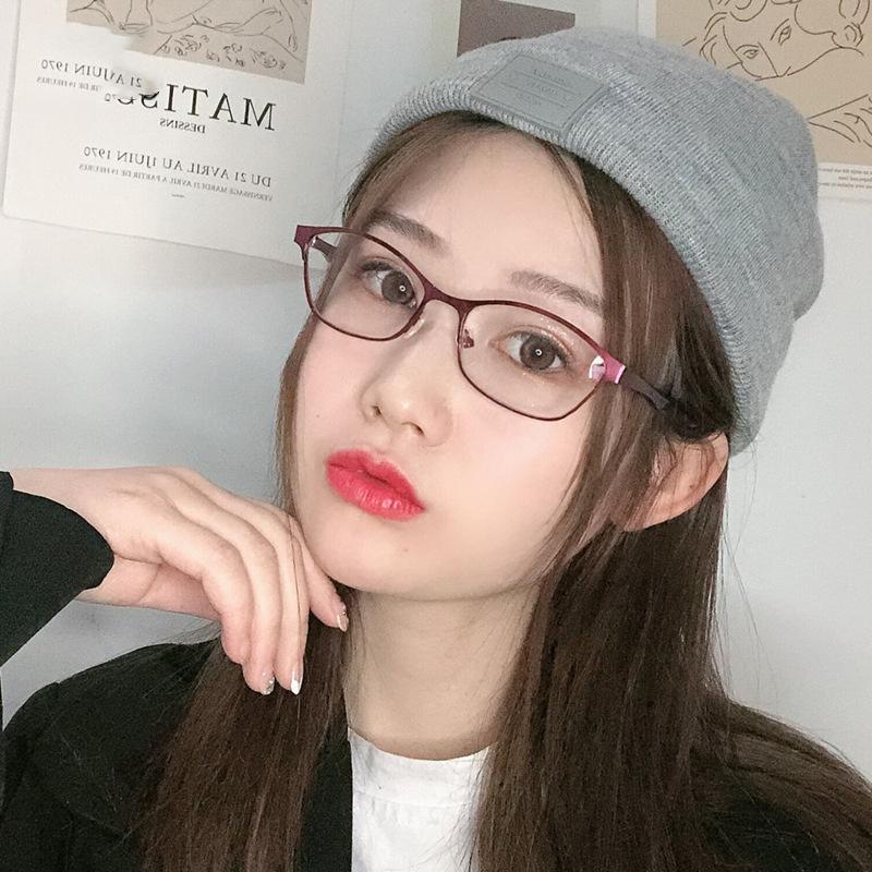 Элегантные деловые очки для близорукости в металлической оправе для мужчин и женщин, очки по рецепту с диоптриями, антисиним светом 0 ~-6,0