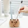 Multi-functional Capybara Toothbrush Holder Drain Hole Hanging Toothbrush Stand  Desktop
