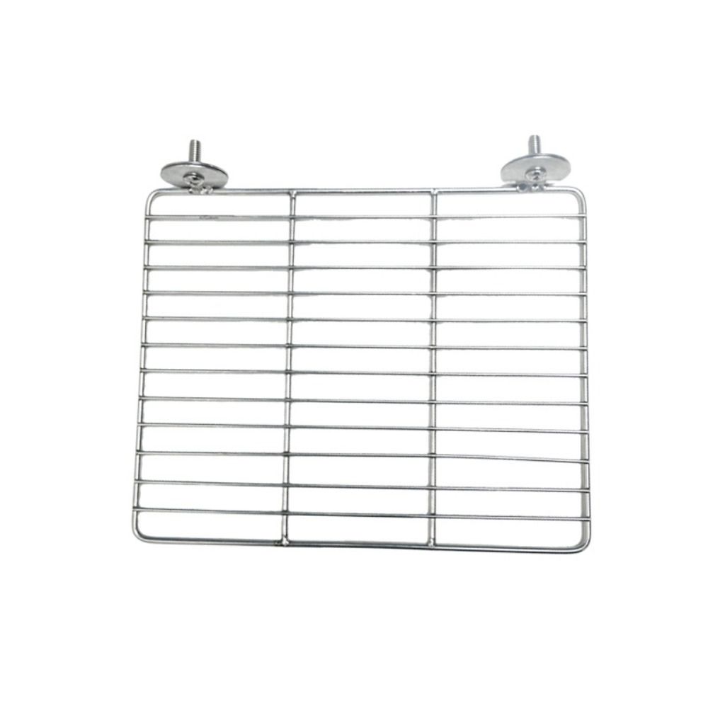 Moisture Proof Metal Grid Perch Stand Bird Cage Activity Platform Small Medium Birds