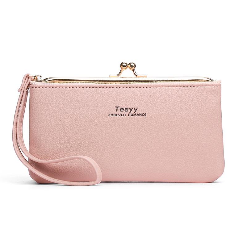 IELGY Женский кошелек для монет в стиле ретро, ​​длинный модный темперамент, мягкая кожа