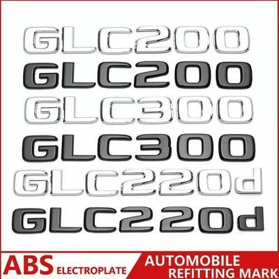 Наклейка с задним логотипом Mercedes-Benz GLC для GLC300L, GLC260L, GLC63S, Модификация букв логотипа