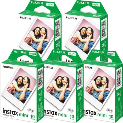Fujifilm [5 упаковок] Мгновенная пленка Fujifilm Instax Mini JP (10 листов x 5 пачек)