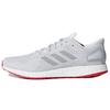 PureBoost DPR LTD Серый Шокирующий Красный Мужские Кроссовки Обувь-Белый Серый-Два Серый-Один CM8326