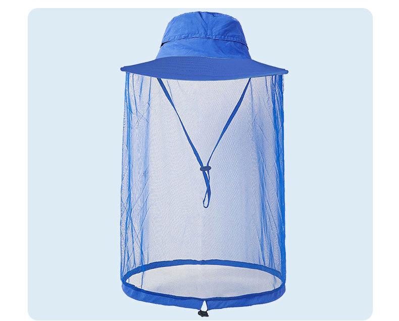 Унисекс летняя шляпа от солнца: Сетчатый, Защита от комаров, Быстросохнущий, Водонепроницаемый, Идеально подходит для рыбалки и альпинизма