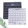 Monthly With Pockets Hanging Wall Mounted Storage Bag Wall Decoration Calendar Bag Chart Holder