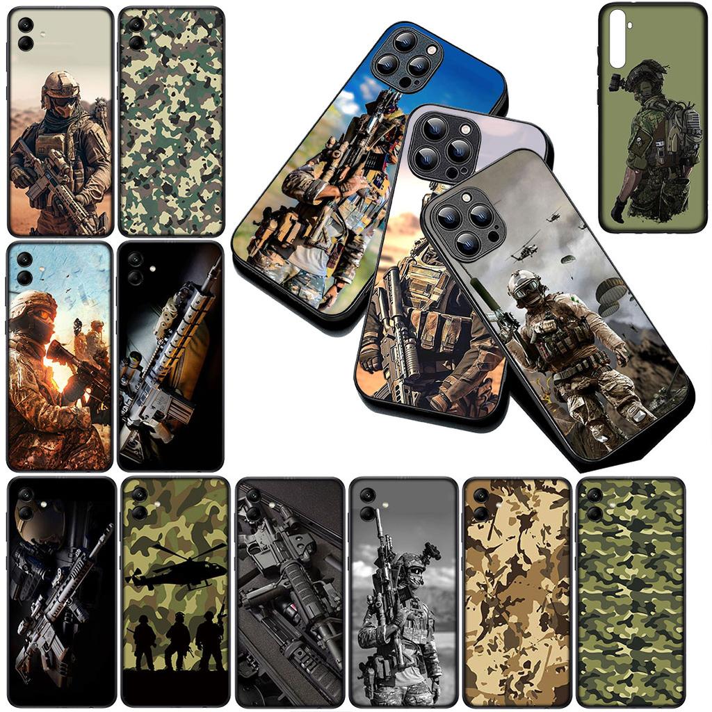 Cover for Xiaomi Redmi Note 13 14 Pro Plus ProPlus 14C 13C Pro+ 5G Casing Phone Case Military Army Special Forces Camo