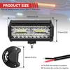Car LED Light Bar/Work Light Offroad 4x4 Spotlights Fog Lamp 12V 24V Diode Headlight Truck Farm Tractor Boat SUV ATV Light Bar