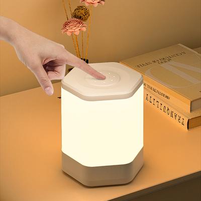 Светодиодный ночник USB-лампа для зарядки Ночной светильник для кормления с сенсорным управлением для спальни Освещение прикроватного столика