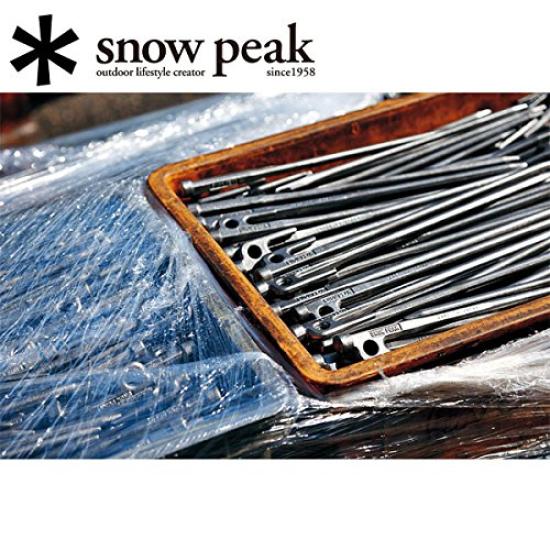 Набор из 10 предметов snowpeak колышек для крепления колышков snowpeak (Снежный пик) тент/аксессуары для брезента/сплошной 30/R-103 sp-r-103-10