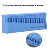 Puntos Dentist Instrument Ruler Dental Root Canal Measurement Autoclavable Block Files