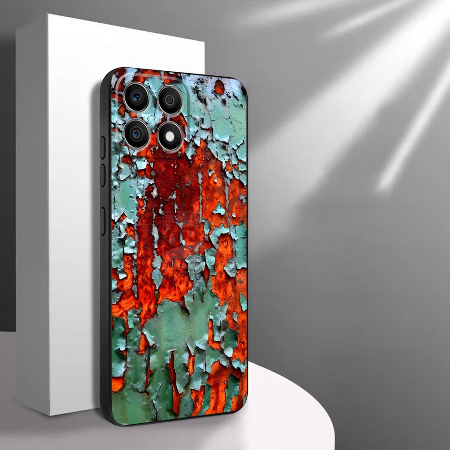 Чехол для Honor X7 Magic5Lite 70 8X 200 400 Lite 90 X9a X8 X6 X5b Funda Чехол для телефона Ретро Ржавчина