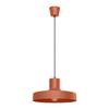 Bilo ochre red hanging lamp
