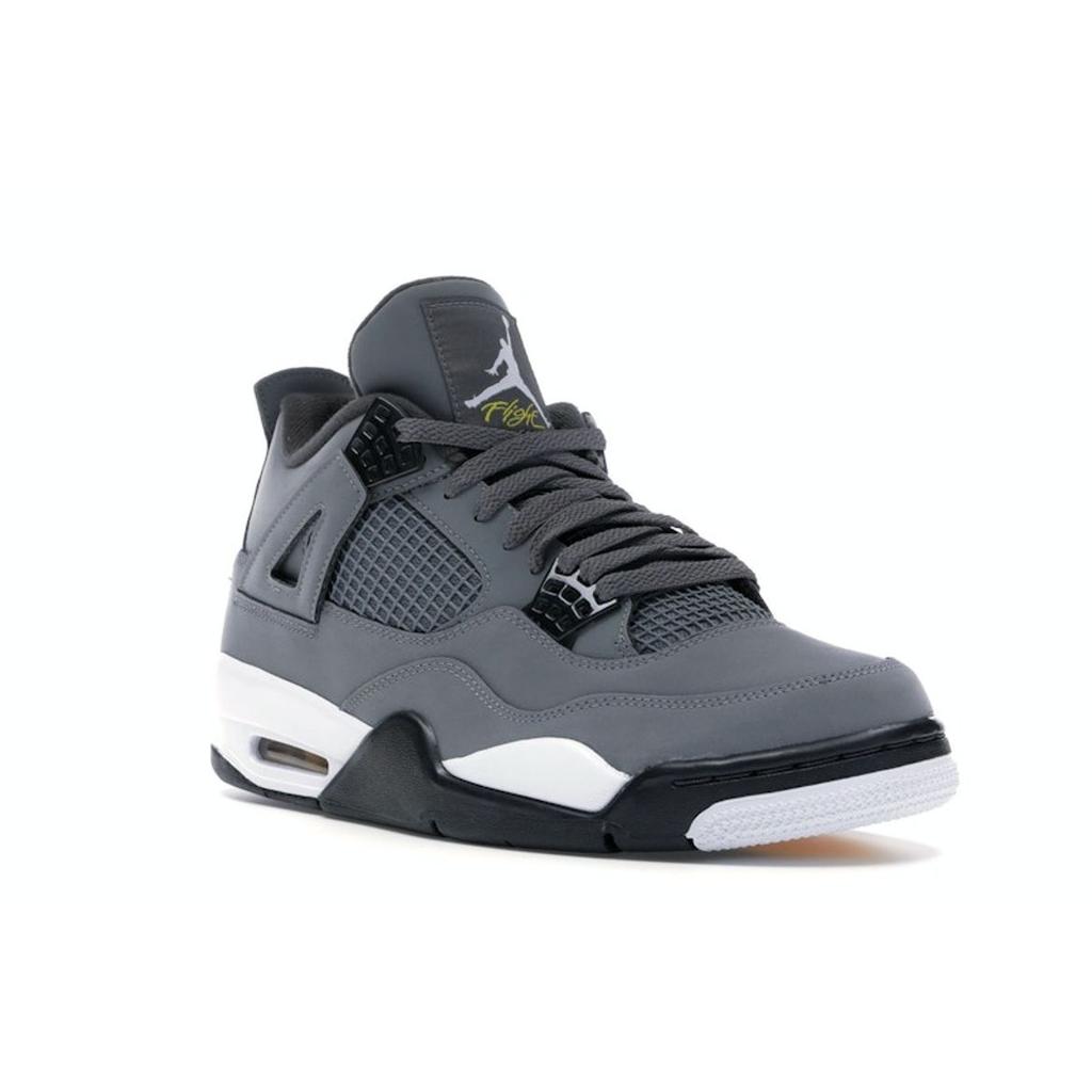 Air Jordan 4 Retro Cool Grey 2019 Unisex Sneakers Chrome Dark-Charcoal 308497-007