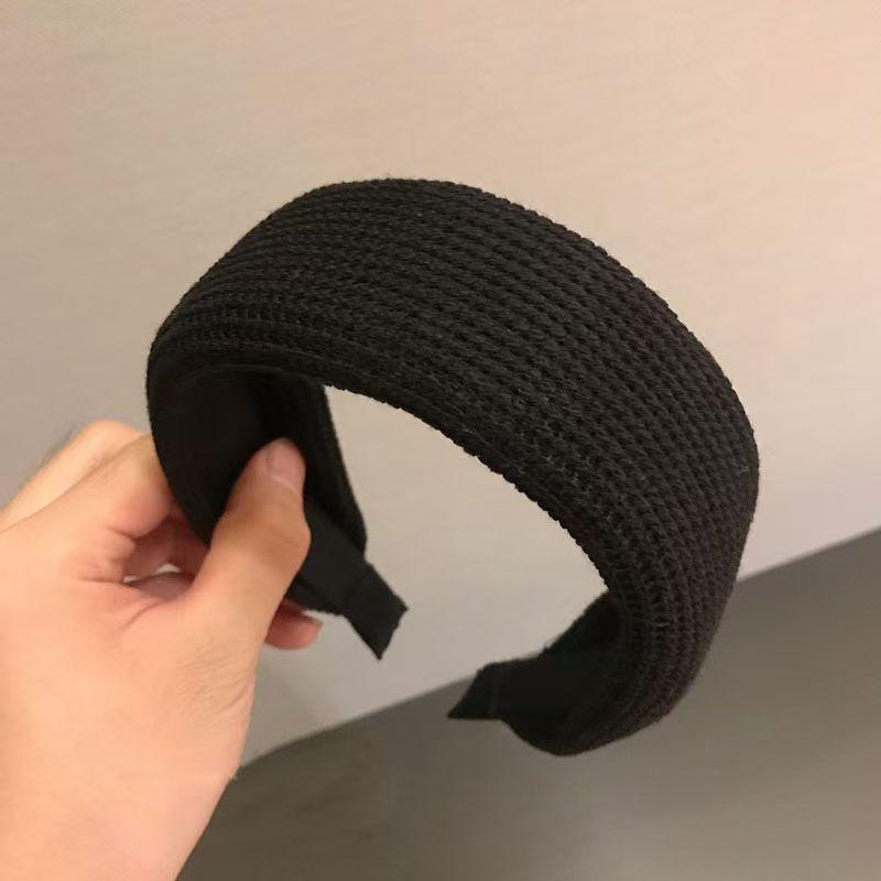 Retro Leopard Print Plush Headband - Non-Slip, Korean Style for Women, Perfect for Autumn and Winter Face Washing