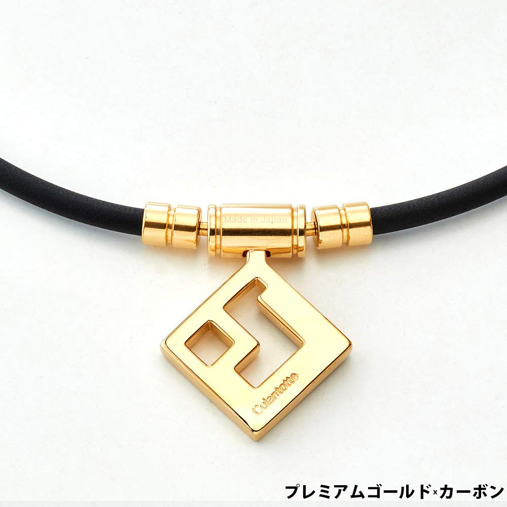 Ожерелье Colantotte TAO AURA Premium Gold x Carbon Размер LL