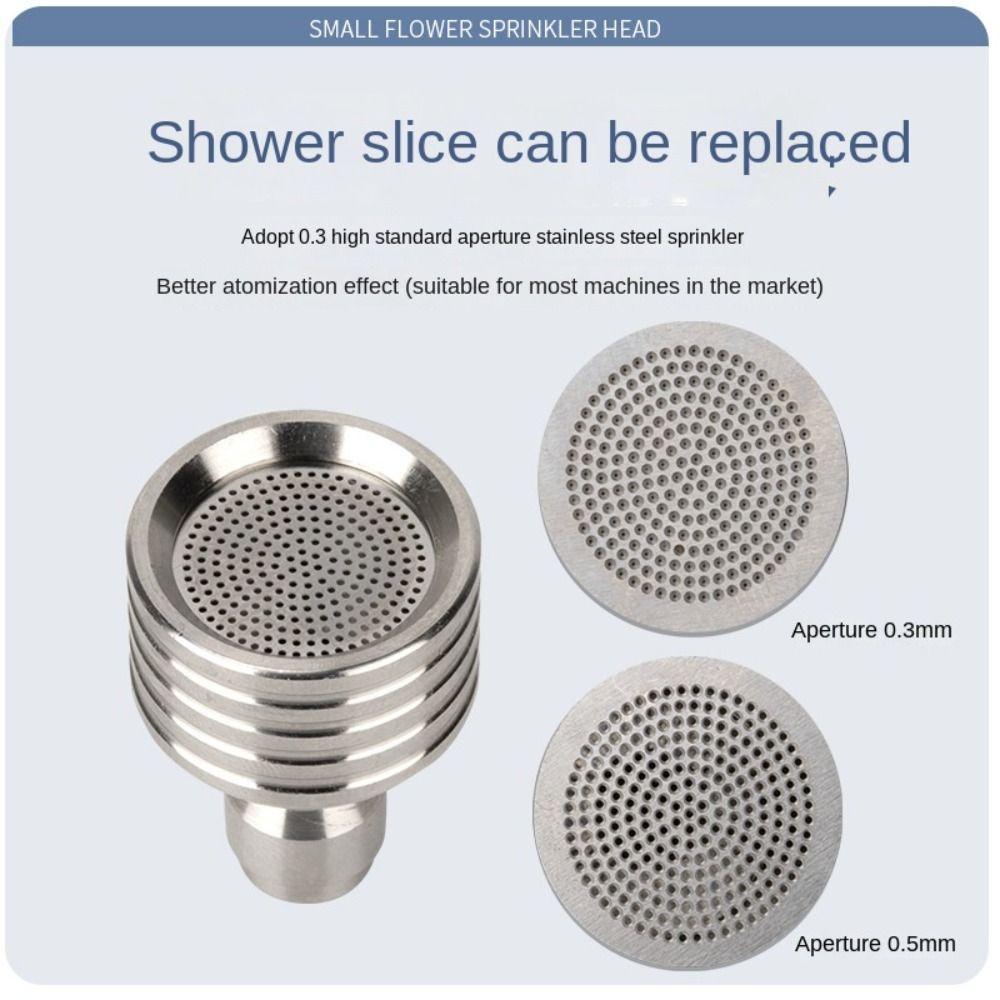 1/4 Quick Connect Shower Blades Stainless Steel Shower Head Car Washing