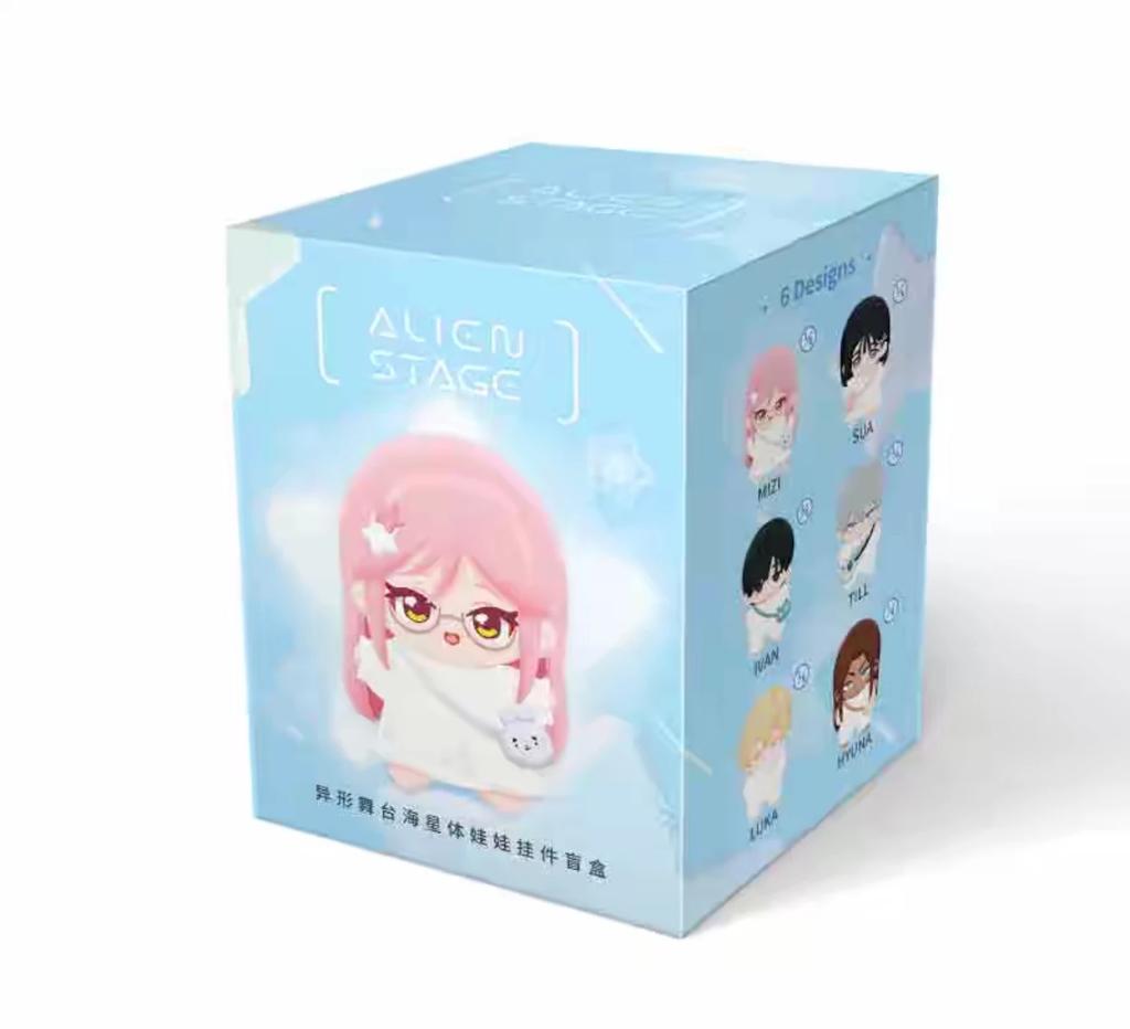 Оригинальная серия Blind Box 'Alien Stage Baby' Колпачки для механической клавиатуры и Модные Погодные Прогнозы Кавайный Стиль Аниме Тематические Подарки