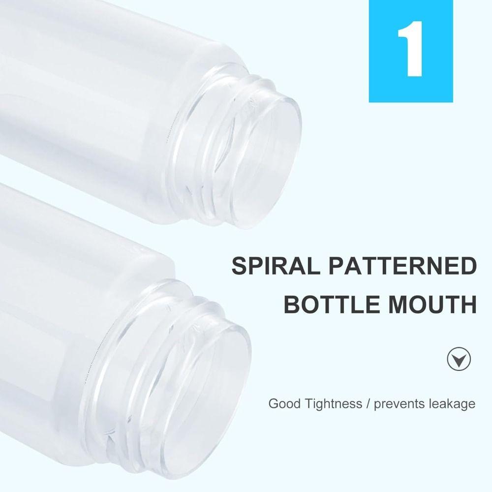 Clear Empty Bottle 30/60ml Foam Bottle Portable Foaming Dispenser Travel Cleaning