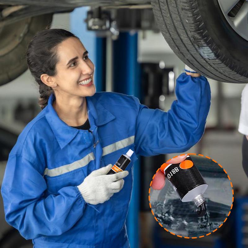 Клей для ремонта шин 50 мл, прочный клей для резины, ремонт проколов шин, для склеивания боковин или устранения протечек в шинах, клей для ремонта автомобильных шин