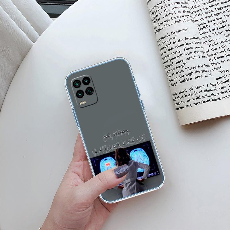 RP34 Grey's Anatomy Transparent Phone Case for Samsung Galaxy A04 A04S A14 A23 A34 A54 M23 M33 M52 M53