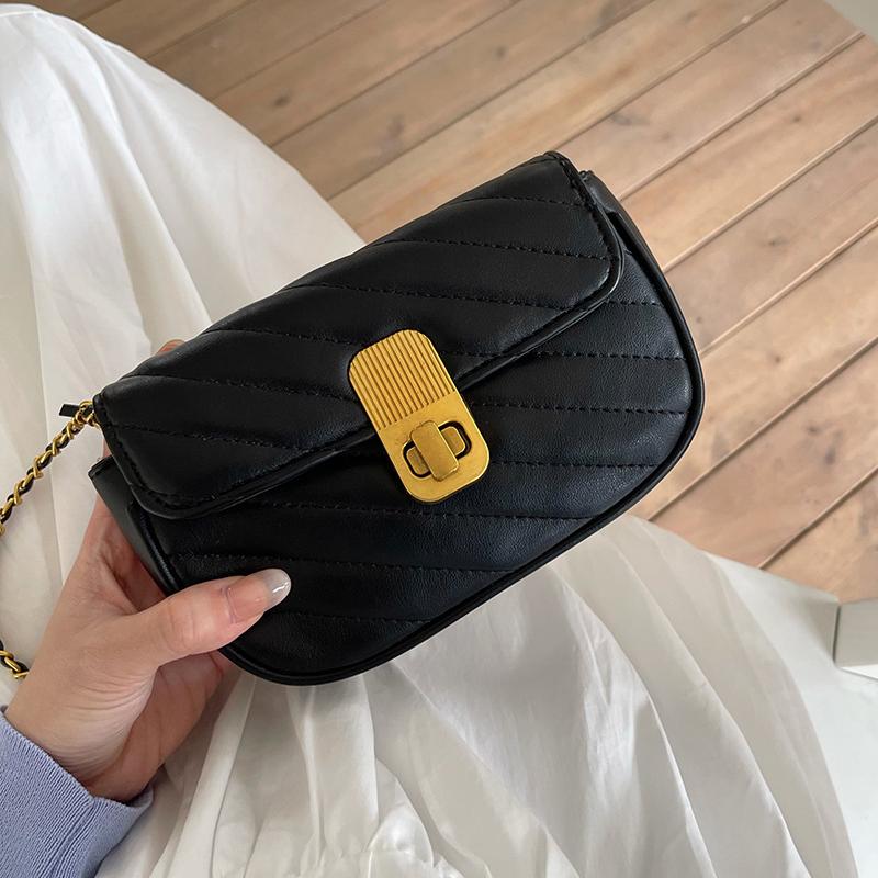 Мини-сумка на цепочке, новый нишевый дизайн, универсальная сумка через плечо в иностранном стиле, маленькая квадратная сумка