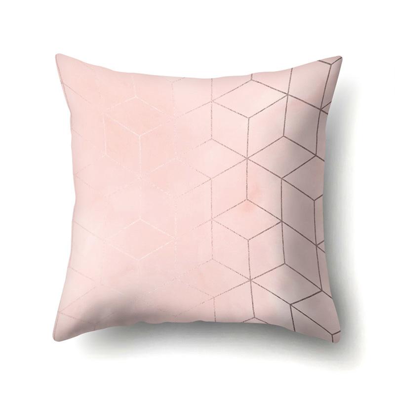 Polyester Pillowcase Automobile Decoration Home Printed Pillowcase Car Cushion Cover Bedside Pillowcase