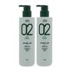Amos Green Tea Real Moist Shampoo for Normal To Dry Scalp, 500g, 2 Ea.