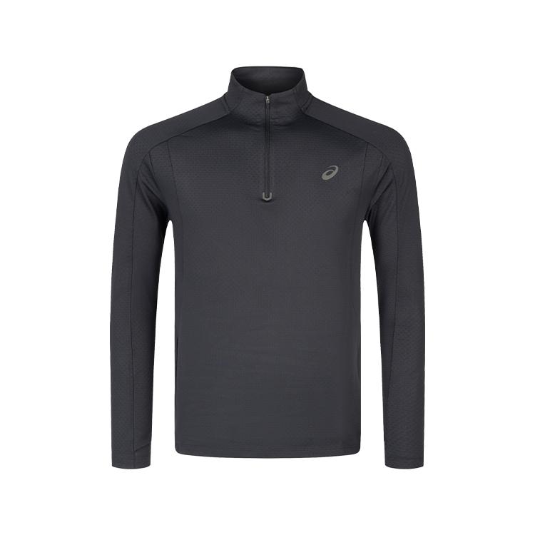 Asics Футболка с длинным рукавом с логотипом для улицы, повседневная, мужская, черная 2011D211-001