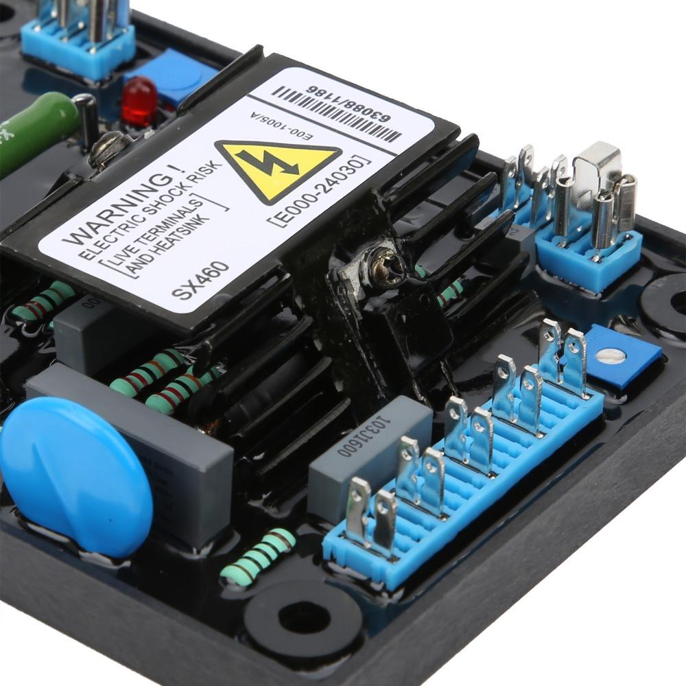 Durable 50~60Hz SX460 Generator Generic Replacement High Precision Control Regulator Automatic Voltage Regulator Genset Systems
