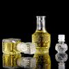 1 Pcs Small Empty Spirit Whisky Wine Bottle 50Ml Mini Glass Alcohol Liquor Bottles With Screw Cap Whiskey Decanter