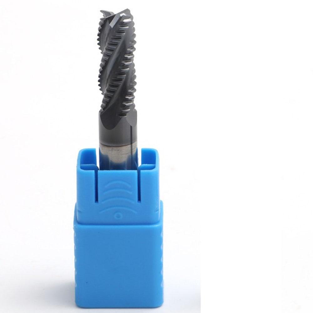 Твердосплавный черновой фрезер (VHM) С 4 зубьями Покрытие AlTiN Для HPC Для Всех Ручных Или ЧПУ Фрезерных Станков