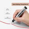 Portable Battery Powered Thread Zap Style Burner - Fast Heating Cord Cutter & Melter Pen for DIY Bead Weaving Crafts