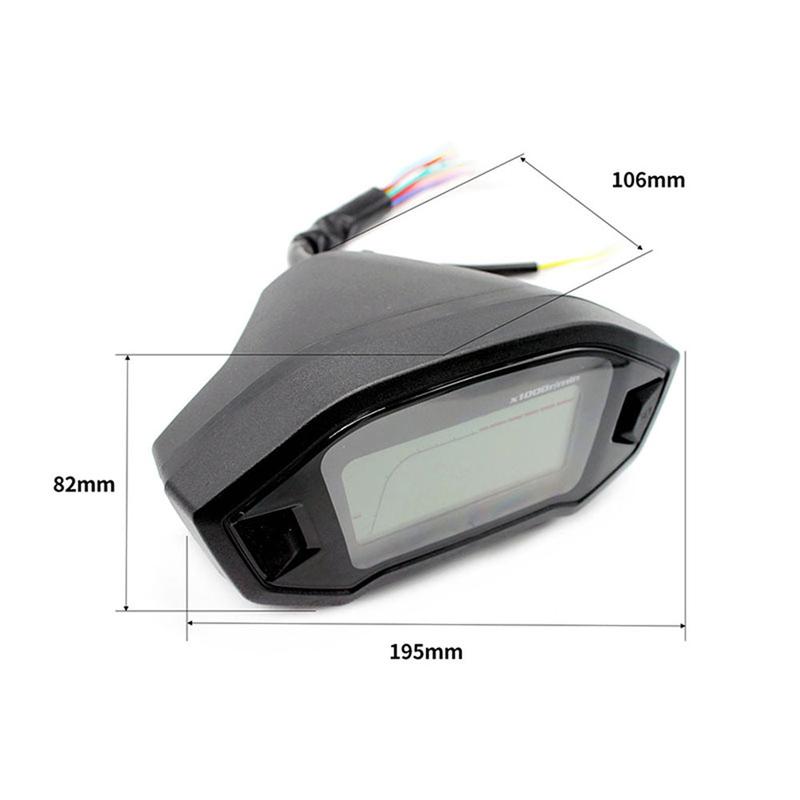For Honda Grom 125 MSX MSX125 Grom125 Motorcycle Speedometer LCD Digital Dash DashBoard Indicator Tachometer Odometer Meter Part