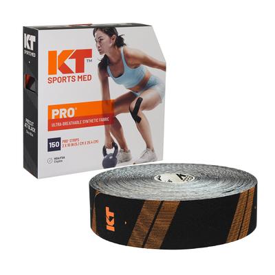 KT TAPE Кинезиотейп KT TAPE Jumbo 150 Джет-тейпинг, PRO, Рулон, Листы, Черный, KTPR150/JB