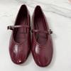 High Quality Women Flats Patent Leather Buckle Strap Elegant Soft Sole Plus Size New Summer Trendy Ladies Mary Jane Shoes