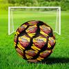 Rome Wolf Football club Printed Size 5 Soccer Ball - Durable, Machine-stitched, Soft and Comfortable, Suitable for Training and Matches Gift