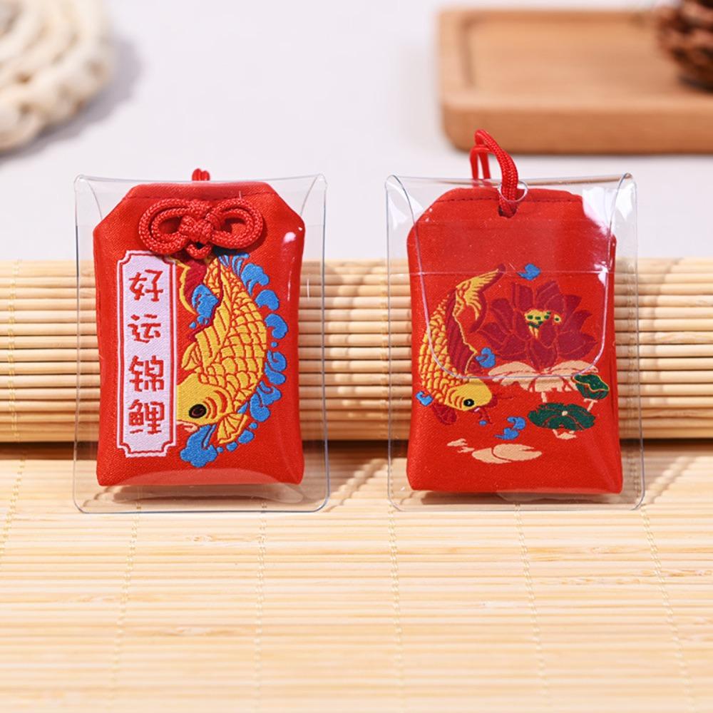 Mini Lucky Charm Pray Fortune Beauty Health Safety Wealth Bag Amulet Japanese Prayer Omamori